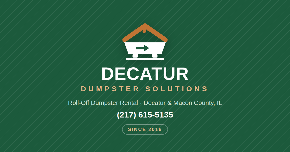 Decatur Dumpster Solutions